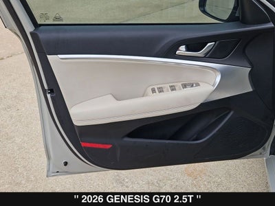 2026 Genesis G70 2.5T