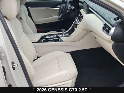 2026 Genesis G70 2.5T