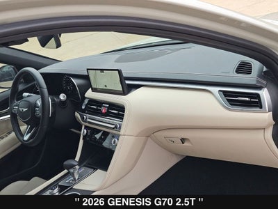 2026 Genesis G70 2.5T