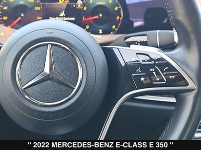 2022 Mercedes-Benz E-Class E 350 4MATIC®