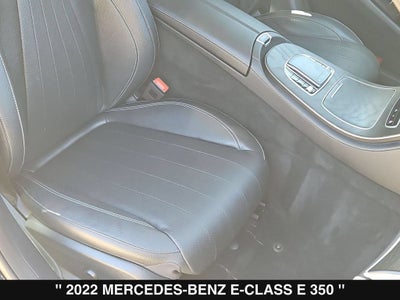 2022 Mercedes-Benz E-Class E 350 4MATIC®