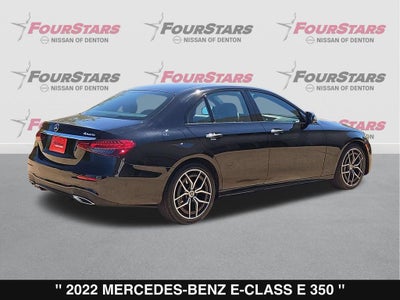 2022 Mercedes-Benz E-Class E 350 4MATIC®