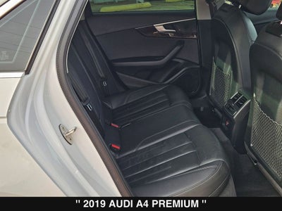 2019 Audi A4 2.0T Premium quattro