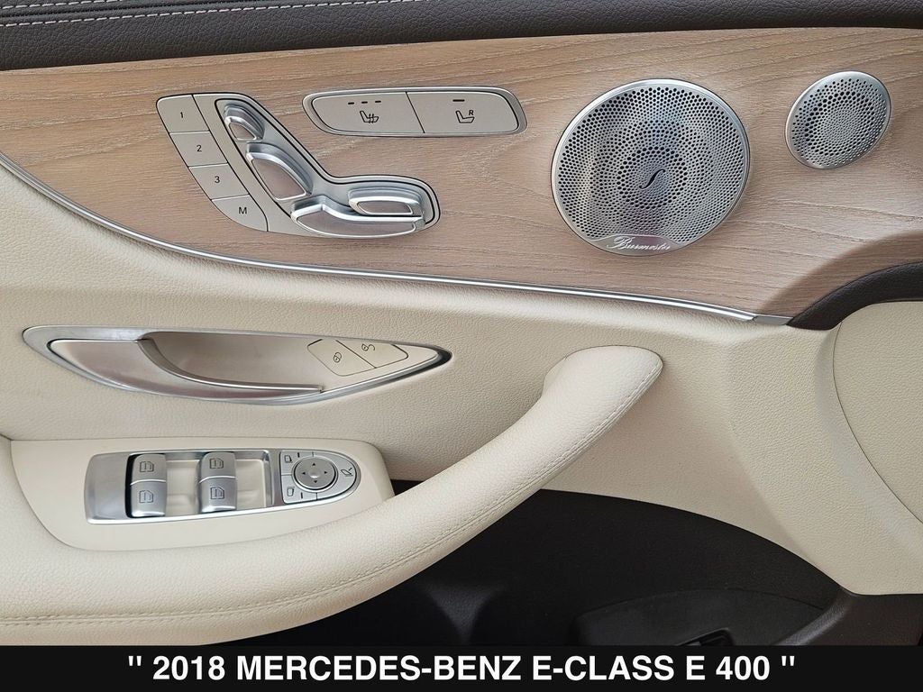 2018 Mercedes-Benz E-Class E 400