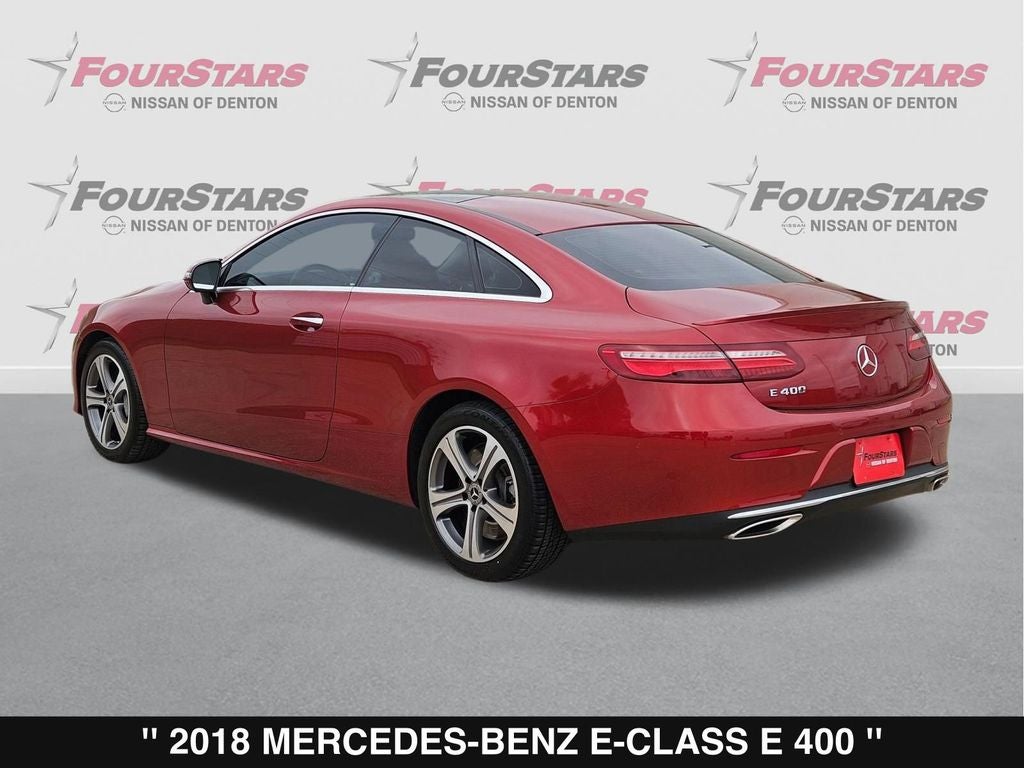 2018 Mercedes-Benz E-Class E 400