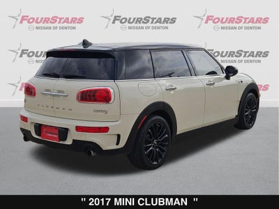2017 MINI Cooper S Clubman