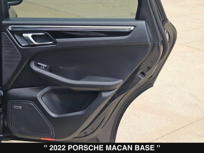 2022 Porsche Macan Base