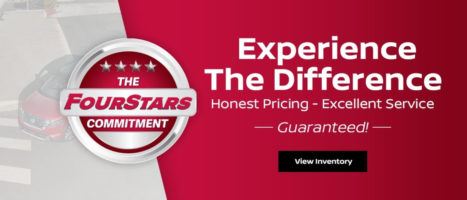 Experience The Difference at Four Stars Nissan in Corinth TX